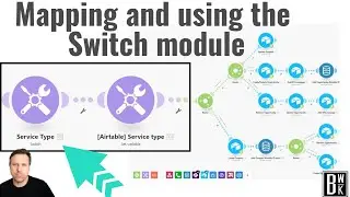 Mapping record IDs and using the Switch module in your system automation scenario builder: Make.com