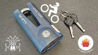 LUMA SOLIDO DISK 🏍️ motorbike lock