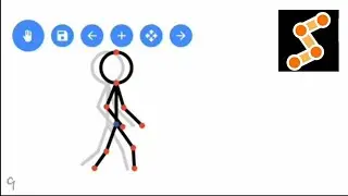 Stick Fighter : Stickman Walking Animation Tutorial