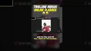 Trolling Indian Zoom Classes😂 |  