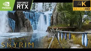4K TESV Skyrim SE Ultra Modded Next-Gen Realistic Graphics 2023 | SOLAS Weathers and ENB + Reshade
