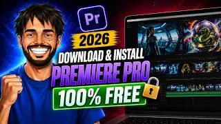 Premiere Pro for FREE on PC  & LAPTOP (2026)