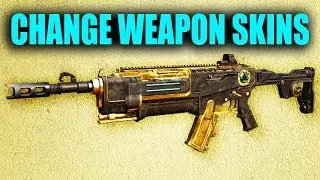 RAGE 2 How to Change Weapon Skins - GOLD WEAPON SKINS