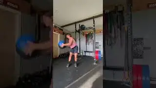 Rotational Medicine Ball Slam