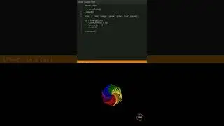 Python Turtle Art in VS Code | Satisfying Spiral Animation 🐢💻 