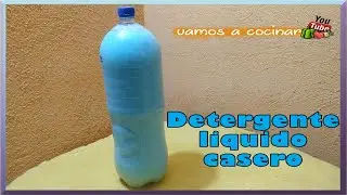 COMO HACER DETERGENTE LIQUIDO .PARA TODO TIPO DE ROPA. MUY BUENO Y ECONÓMICO |Vamos a Cocinar|
