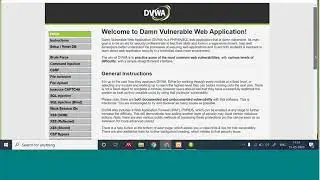 Setting Up DVWA : Damn Vulnerable Web App (DVWA)