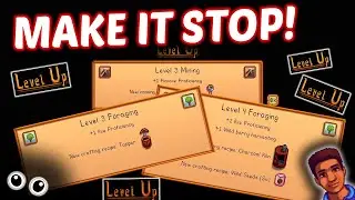 Stardew Valley Skill Pop Up BUG FIX