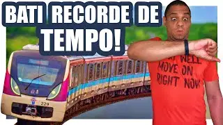 Indo do AEROPORTO DE SALVADOR até a RODODOVIÁRIA de METRÔ, em 15 minutos | EP 