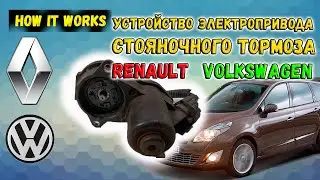Устройство электропривода стояночного тормоза Renault Scenic 3 | Отличие от Volkswagen | Agent SE