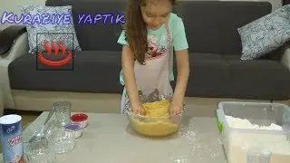 Kurabiye tarifi ve kurabiye yapımı Eğlenceli çocuk videolaarı
