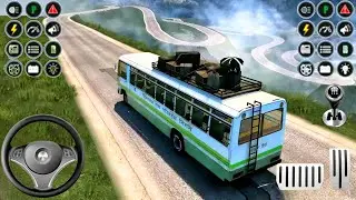 Indian Bus Driver Simulator / Mobile Bus Transporter Driving Class / Android/iOS 3D GamePlay