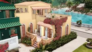 Colorful Townhouses [3] / The Sims 4 / no cc / stop motion