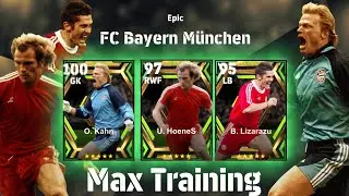 How to train players in efootball 2023 mobile | max Bayern  epic players