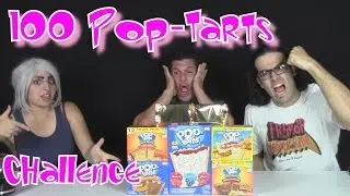 100 Pop-Tarts Challenge W/FreakEating & Von