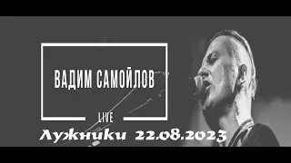 Песни в исполнении Вадима Самойлова в Лужниках 22 08 2023