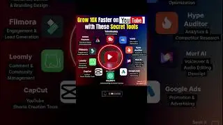 Grow 10X Faster on YouTube with These Secret AI Tools Shorts