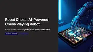 I Built a Robot That Plays Chess Against Humans 🤖♟️ | Dobot + Stockfish AI