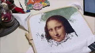 ЧТО НАВЫШИВАЛА/МОНА ЛИЗА/ФРУЗЕЛОК/КАРПЫ/ЕДИНОРОГ #вышивка#вышивка крестом