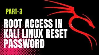 How to access root in kali Linux using Terminal | Root Login | kali Linux root password reset/set