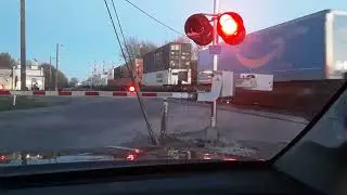 Westbound CSX Intermodal In Fostoria Ohio