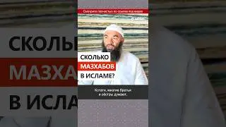 Сколько мазхабов в Исламе? 