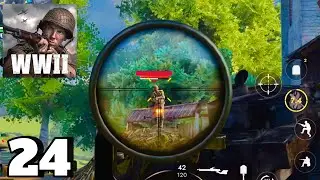 World War Heroes WW2 FPS Full Walkthrough Gameplay Part 24 ( Android, IOS )
