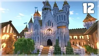 Minecraft: How to Build a Medieval Castle | Huge Medieval Castle Tutorial - Part 12