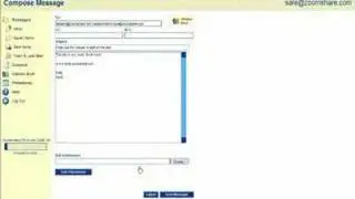 How to Use Zoomshare E-mail