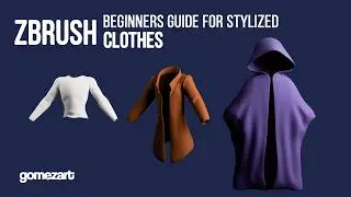 Beginner Guide to Stylized Cloth Sculpting in ZBrush