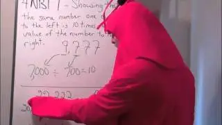 The Number to the Left is 10 Times the Value of the Number to the Right Example 1