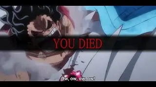 KAIDO EATS LUFFY!!! One Piece 1069 Dark Souls Meme