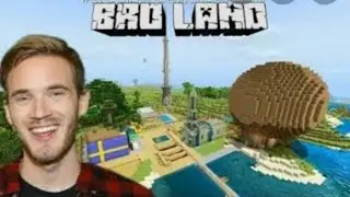 How to download pewdiepie's Minecraft world bro land in Minecraft pe and java edition