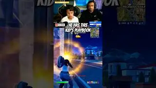 He has this kid’s playbook ✍️ #fortnite #romike2013