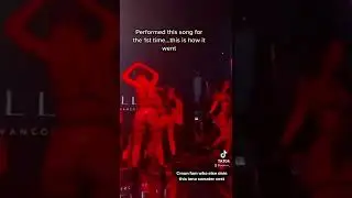 PERFORMING CRCl @THECLUB💃 1ST TIME