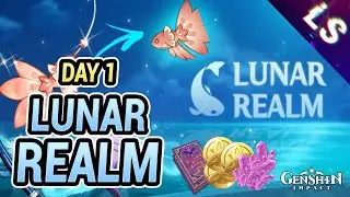 Lunar Realm Event Day 1 Unlimited Fish? 😱- Genshin Impact