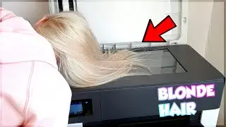What happens if you photocopy BLONDE GIRLS HAIR?!
