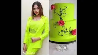 jannat zubair outfits similar to cakes ❤🥰