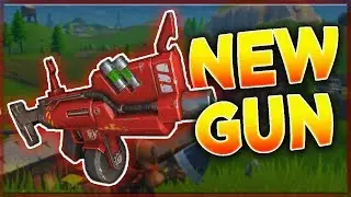 NEW GUN IN FORTNITE?! (Fortnite Battle Royale Gameplay)