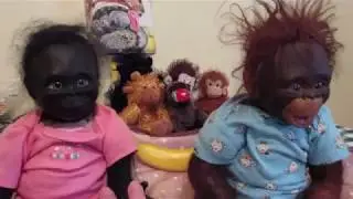 Dolls -Balu , Balu - Reborn Monkey Winter Clothes