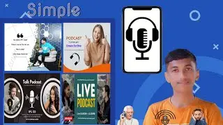 How to Create Podcast Cover Art for Free!| How to Create Podcast Cover Art for Free using Canva