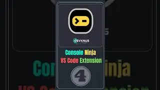 Console Ninja Vs code Extension 