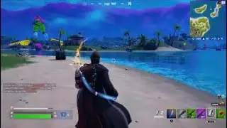 Vader hunting Kenobi in Fortnite