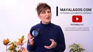Cómo pararte correctamente  para sacar una 📸 fotografía - Tutorial #1 by Maya Lagos.