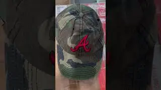 Atlanta Braves hat Camo going out Go Braves Baseball is Back 