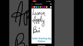 Flutter Drawing App 