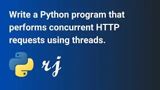 Write a Python program that performs concurrent HTTP requests using threads.