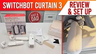 SwitchBot Curtain 3 Automatic Curtain Opener REVIEW & SET UP
