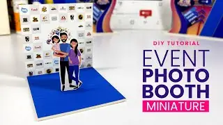 Event Checker Photo Booth Miniature DIY
