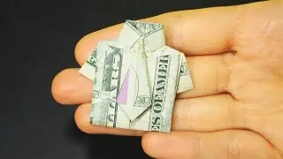 DIY Dollar Origami Shirt and Tie